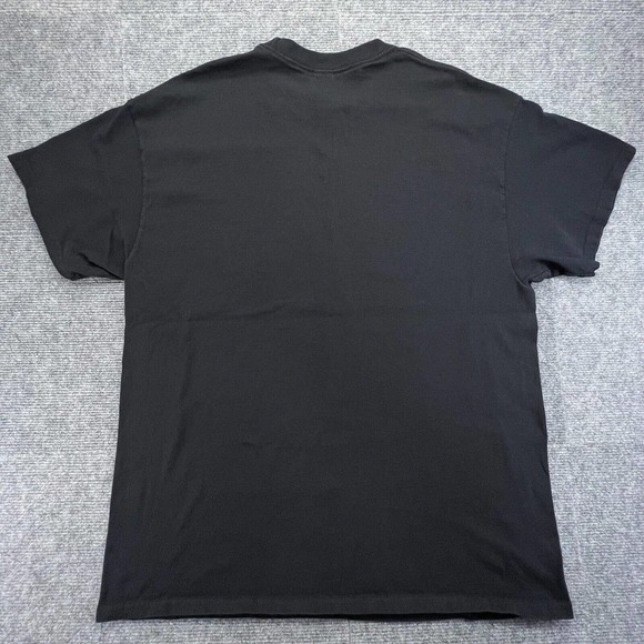 US Flag Hunting Patriotic T-Shirt Mens XL Black Short Sleeve Gildan Heavy Cotton - Picture 4 of 9